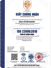 Giấy chứng nhận Kiểm nghiệm thực phẩm